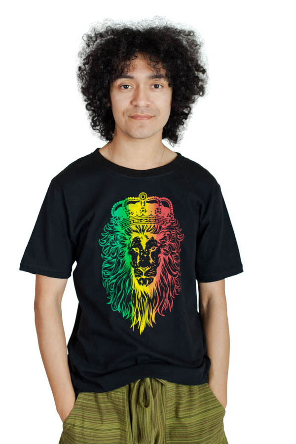 Lion of Judah Rasta King T-Shirt