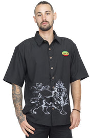 Lion of Judah Men's Rasta Shirt