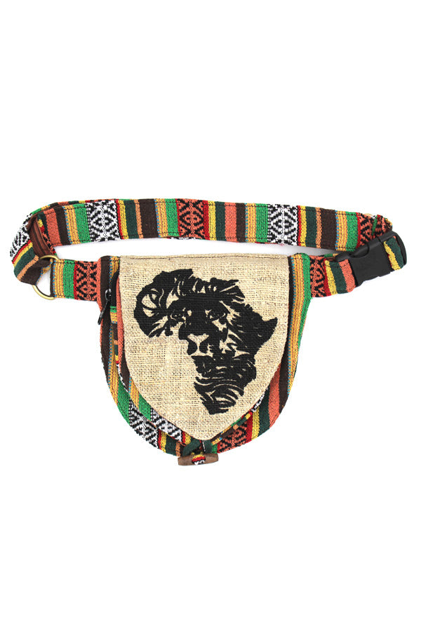 Rasta Hemp Belt bag