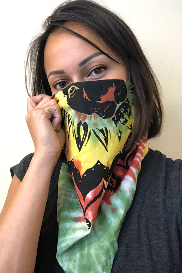 Rasta Printed Bandana