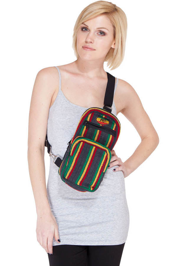 Rasta Jah Lion of Zion Crossbody Mini Bag