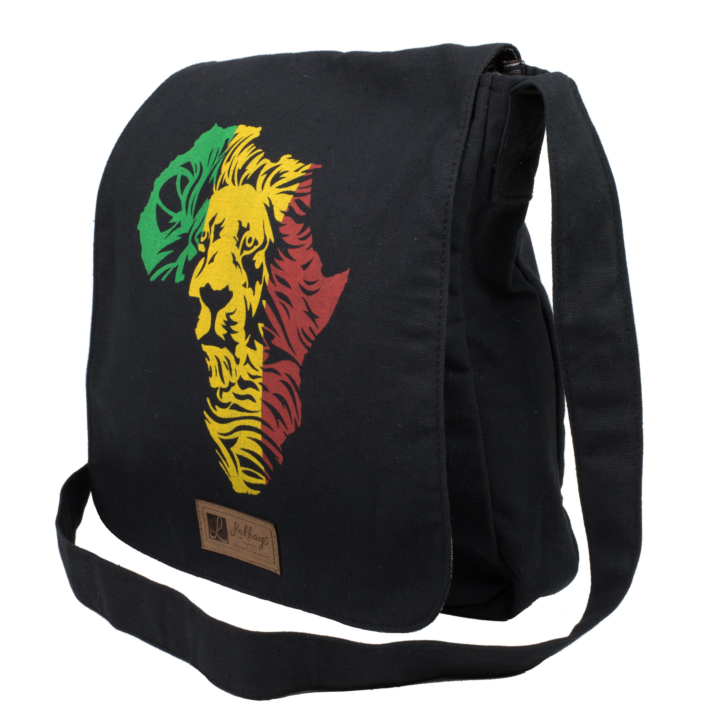Rasta Africa Lion Messenger Bag – JahRoots