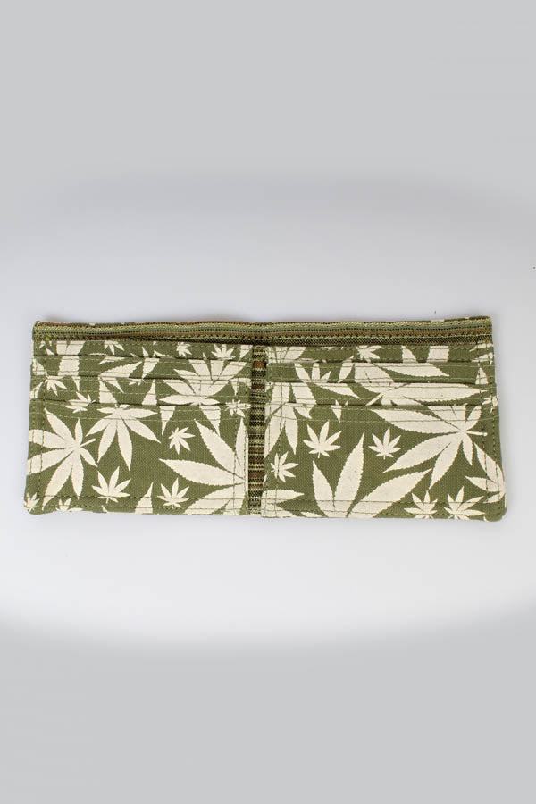 Rasta Marijuana Leaf Wallet
