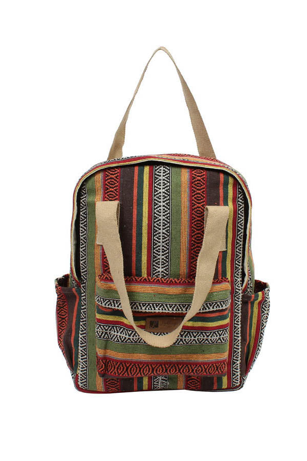 Vintage Boho Gheri Convertible Backpack